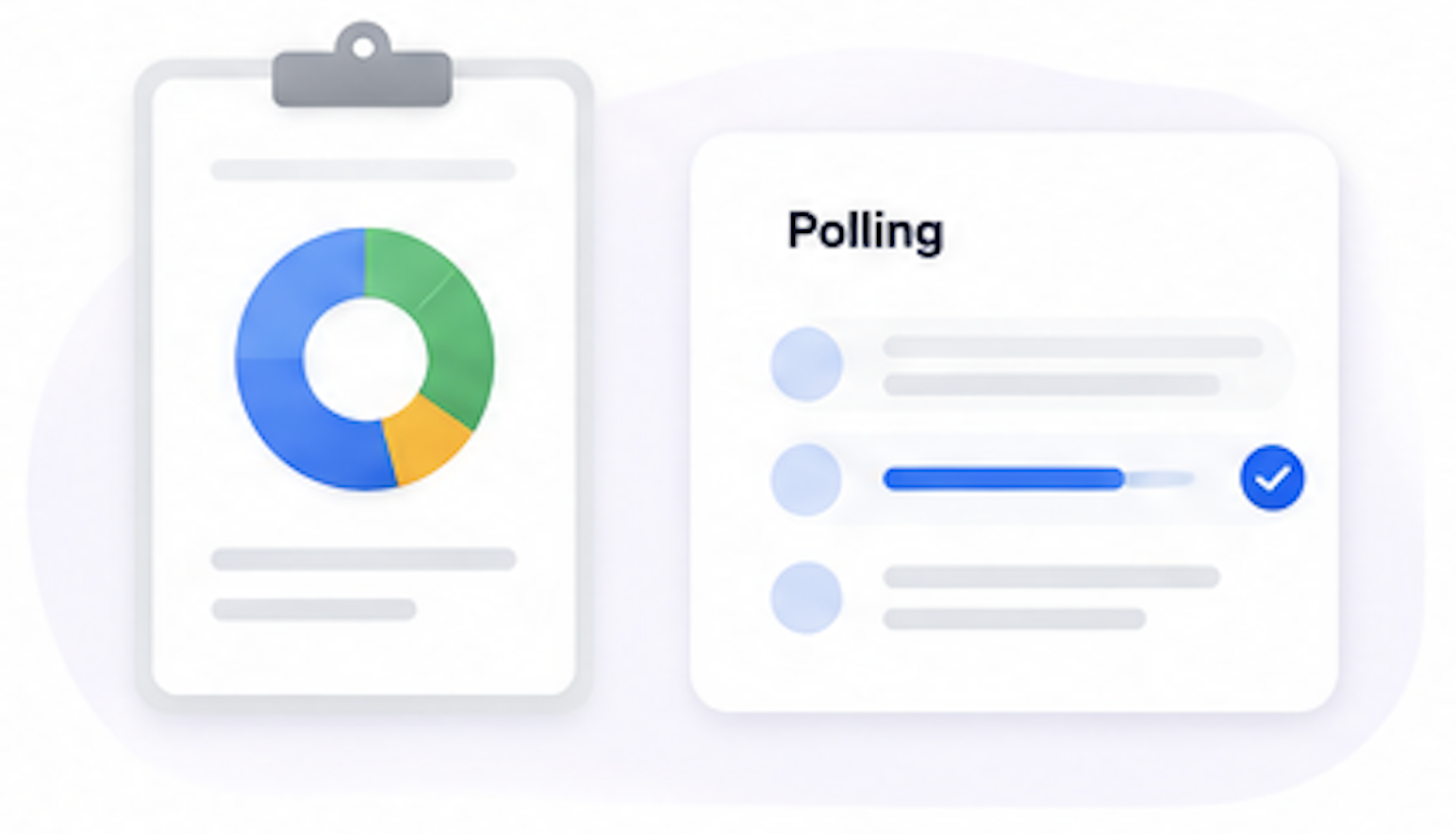 Ilustrasi Laporan dan polling